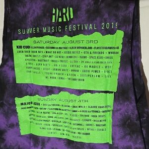 Hard Summer Music Fest- Purple and Black Festival Graphic Men Shorts